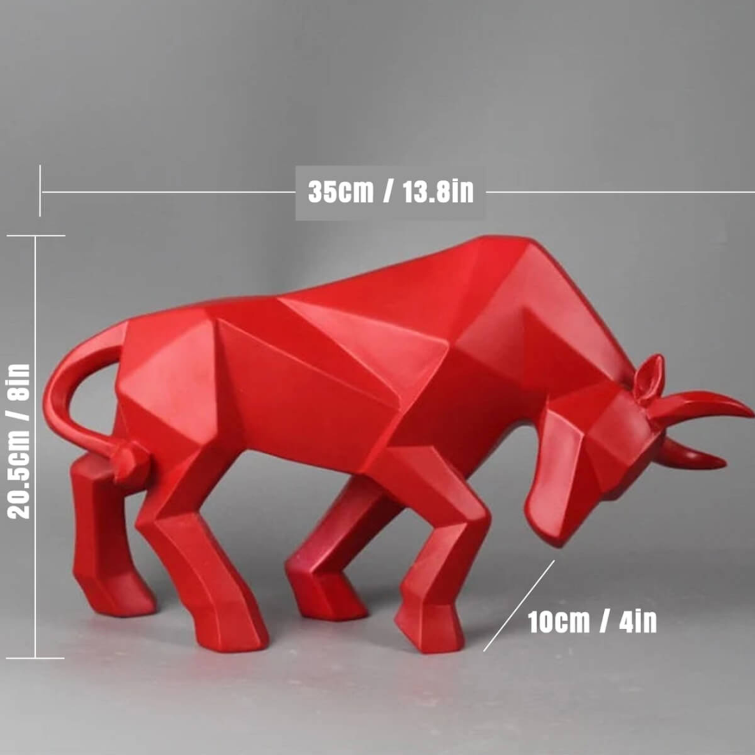 BowLift | Geometric Bull Sculpture