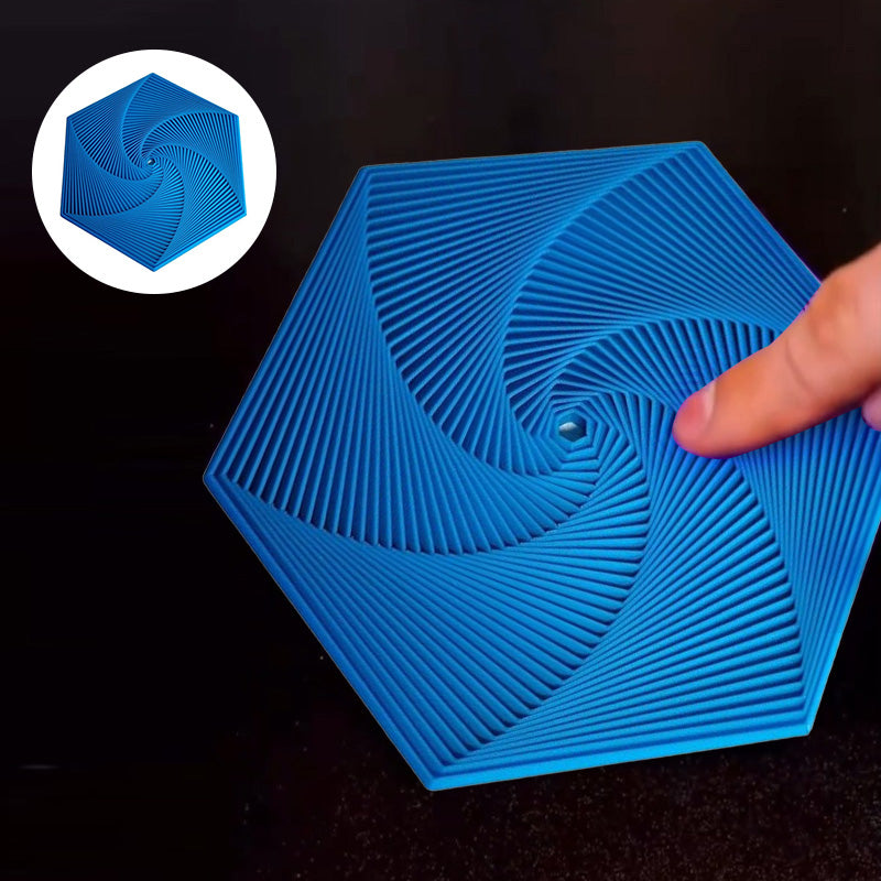 BowLift | 3D-printed Fractal Fidget Hexagon