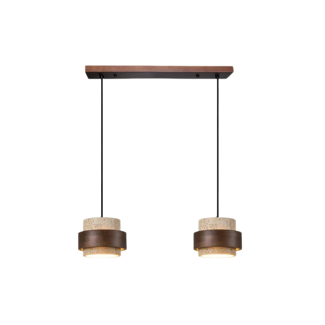BowLift | Elegant Wabi Sabi Style Hanging Lamp for Modern Interiors