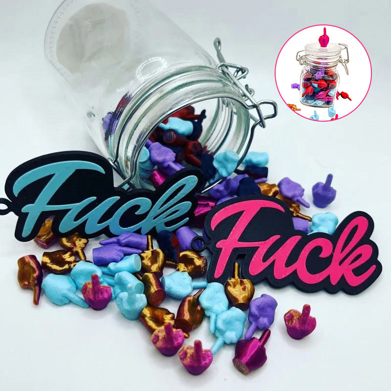 BowLift | Glass with Middle Fingers