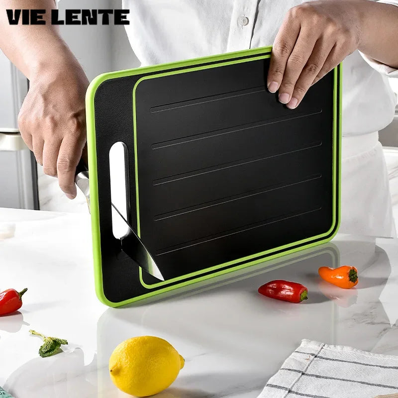 BowLift | Double-sided cutting board with integrated defrosting plate