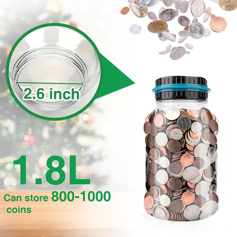 BowLift | Electronic Piggy Bank Counter Coin Digital LCD Counting Coin Money