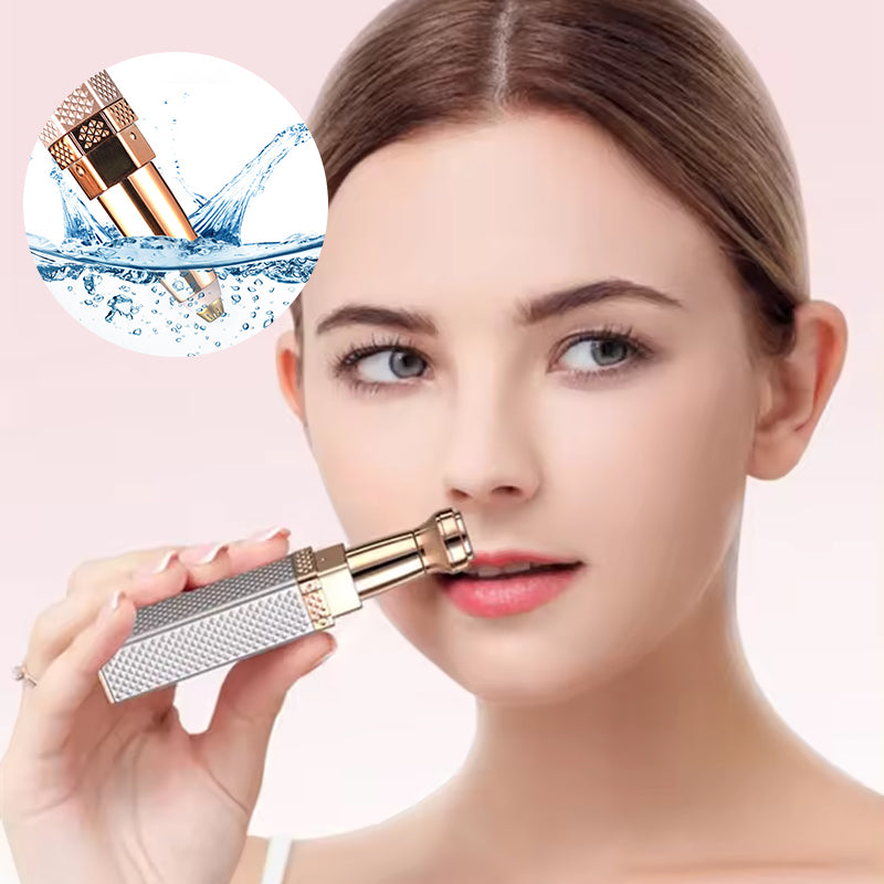 BowLift | 4 In 1 Facial Electric Shaver For Women, Full Body Epilator Rechargeable Eyebrow Nose Bikini Area Hair Clipper