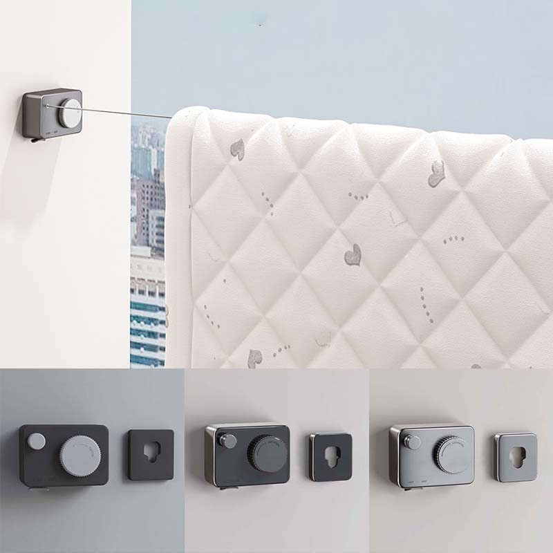 BowLift | Invisible retractable laundry line