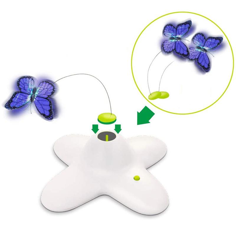 BowLift | Automatic Butterfly Funny Cat Toy