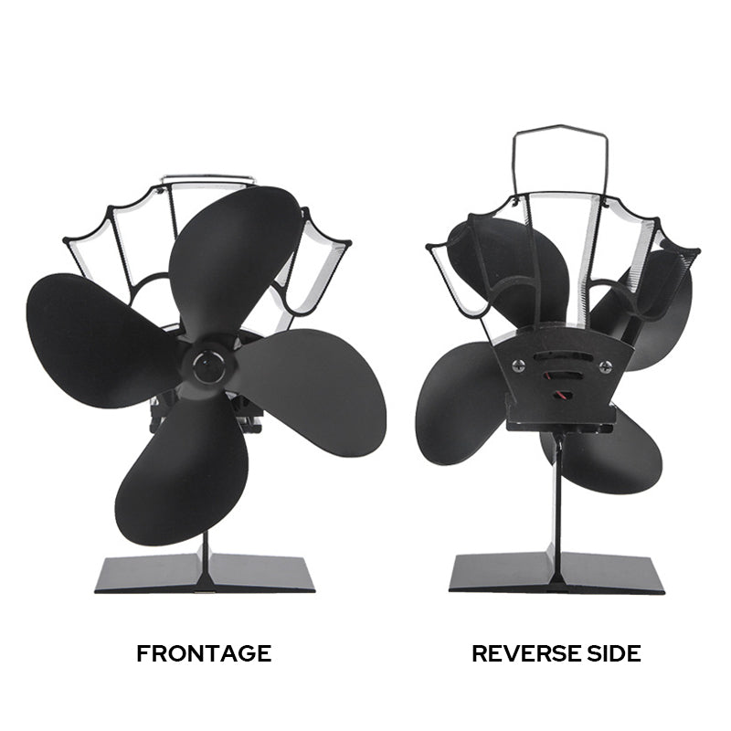 BowLift | 4 Blades Heat Powered Stove Fan