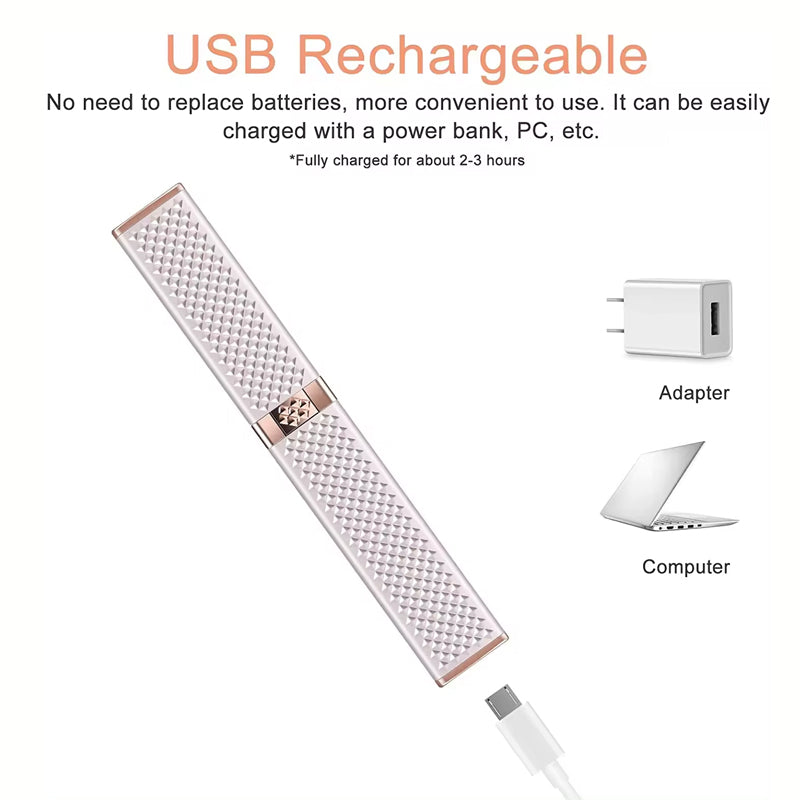 BowLift | 4 In 1 Facial Electric Shaver For Women, Full Body Epilator Rechargeable Eyebrow Nose Bikini Area Hair Clipper