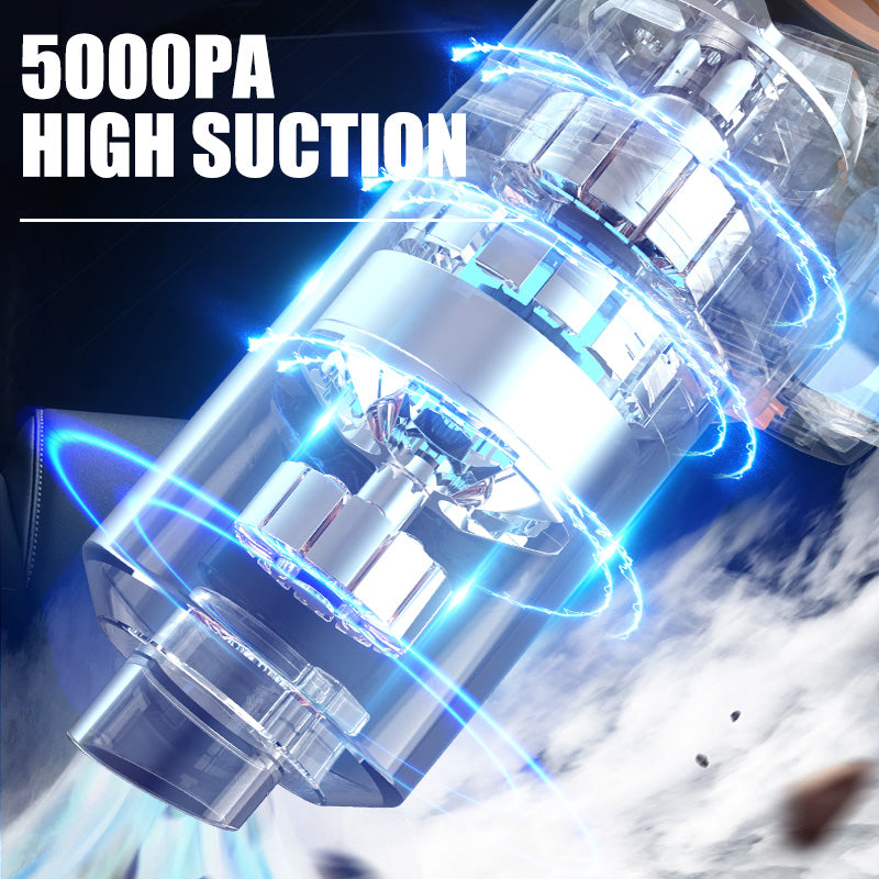 BowLift | Portable wireless handheld vacuum cleaner, cyclone suction cordless vacuum cleaner, rechargeable vacuum cleaner with strong suction power suitable for cars/offices/homes