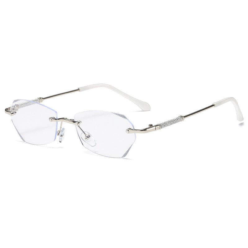 BowLift | Fashionable rimless anti-blue light reading glasses