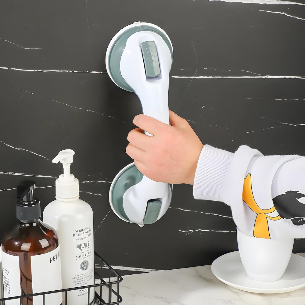 BowLift | Bathroom grab handle with suction cups
