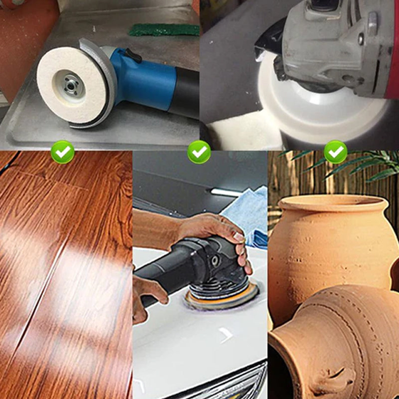 BowLift | Wool Felt Polishing Wheel Disc