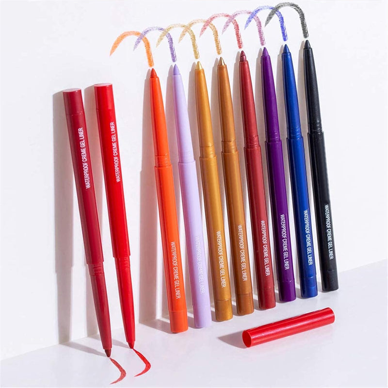 BowLift | 20 PCS Colorful Eyeliner Pencil Set