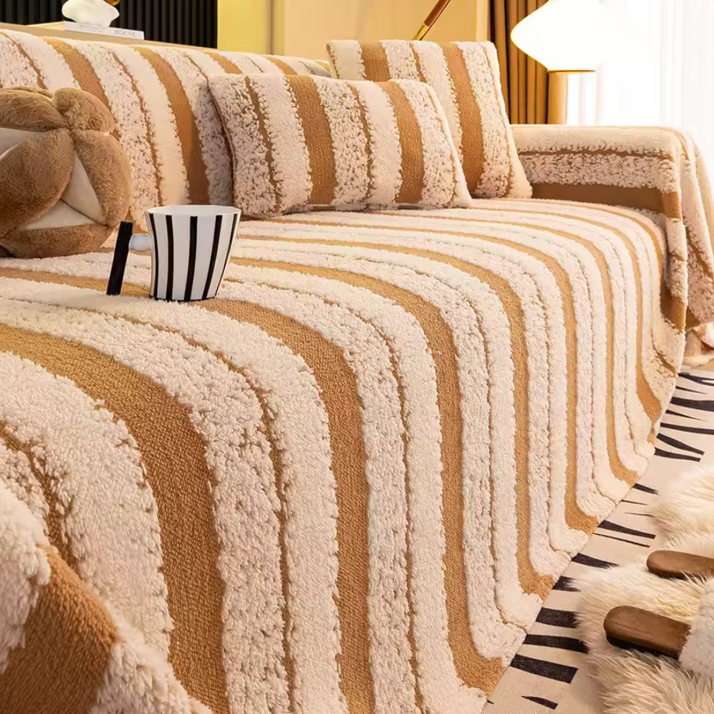 BowLift | Striped Haven Sofa Cover