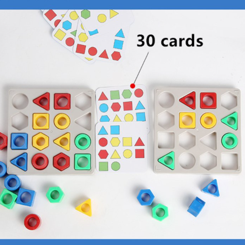 BowLift | Shape Adjustment Game Color sensory learning toy
