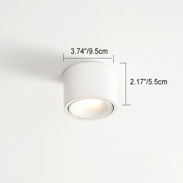 BowLift | Origo Minimalistic LED Ceiling Light - Adjustable Round Recessed Lamp