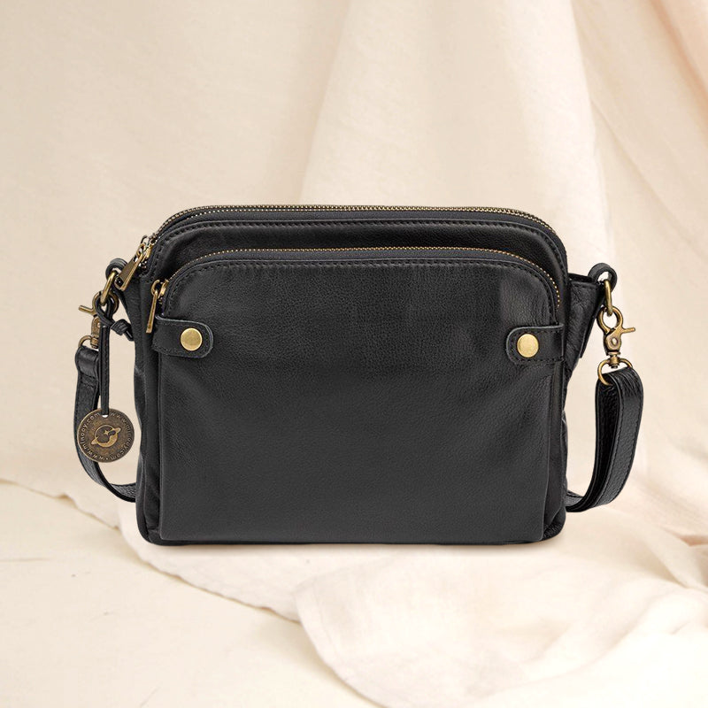 BowLift | Three-Layer-Leather-Crossbody-Shoulder- & Clutch-Bag