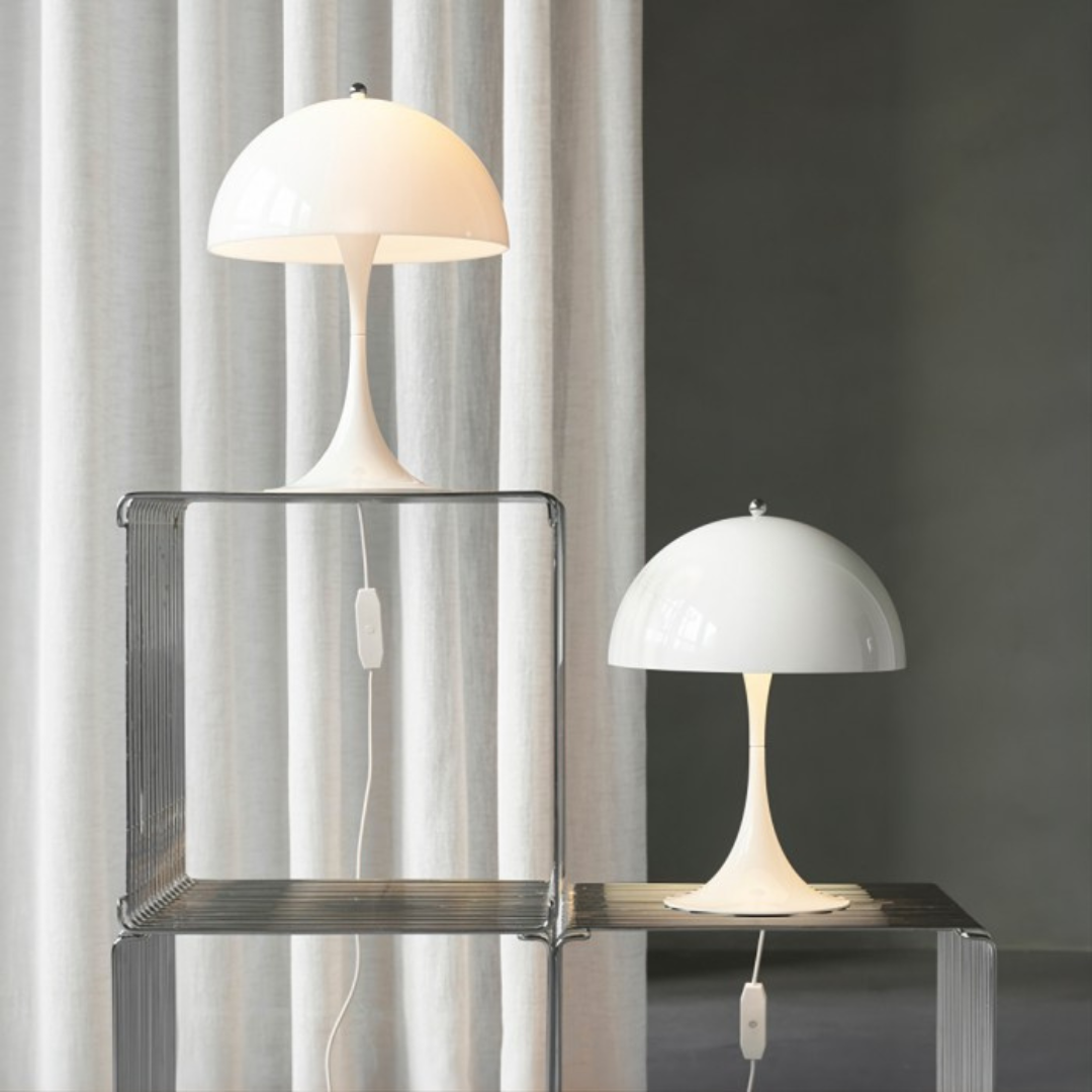 BowLift | Rechargeable LED Table Lamp In White