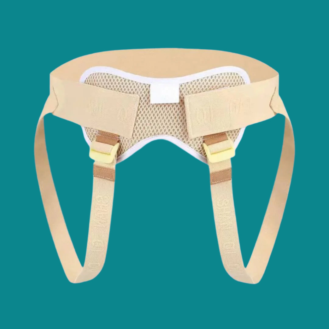 BowLift | Adjustable Inguinal Hernia Support Belt for Men | Comfortable Breathable Hernia Brace to Improve Mobility