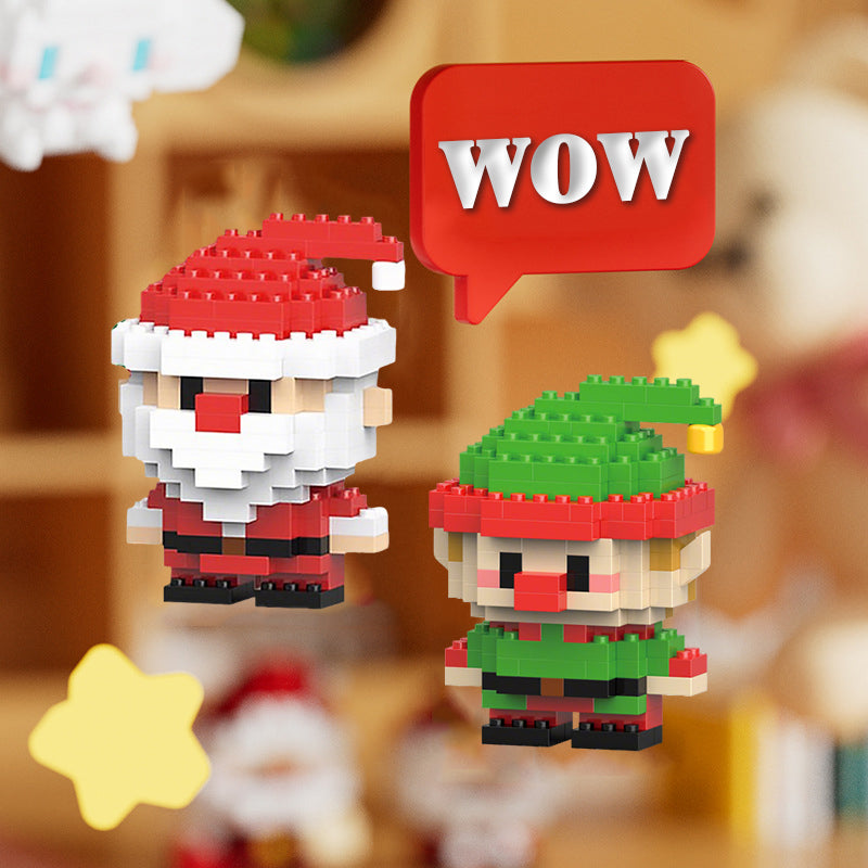 BowLift | Christmas style children's educational building block toys