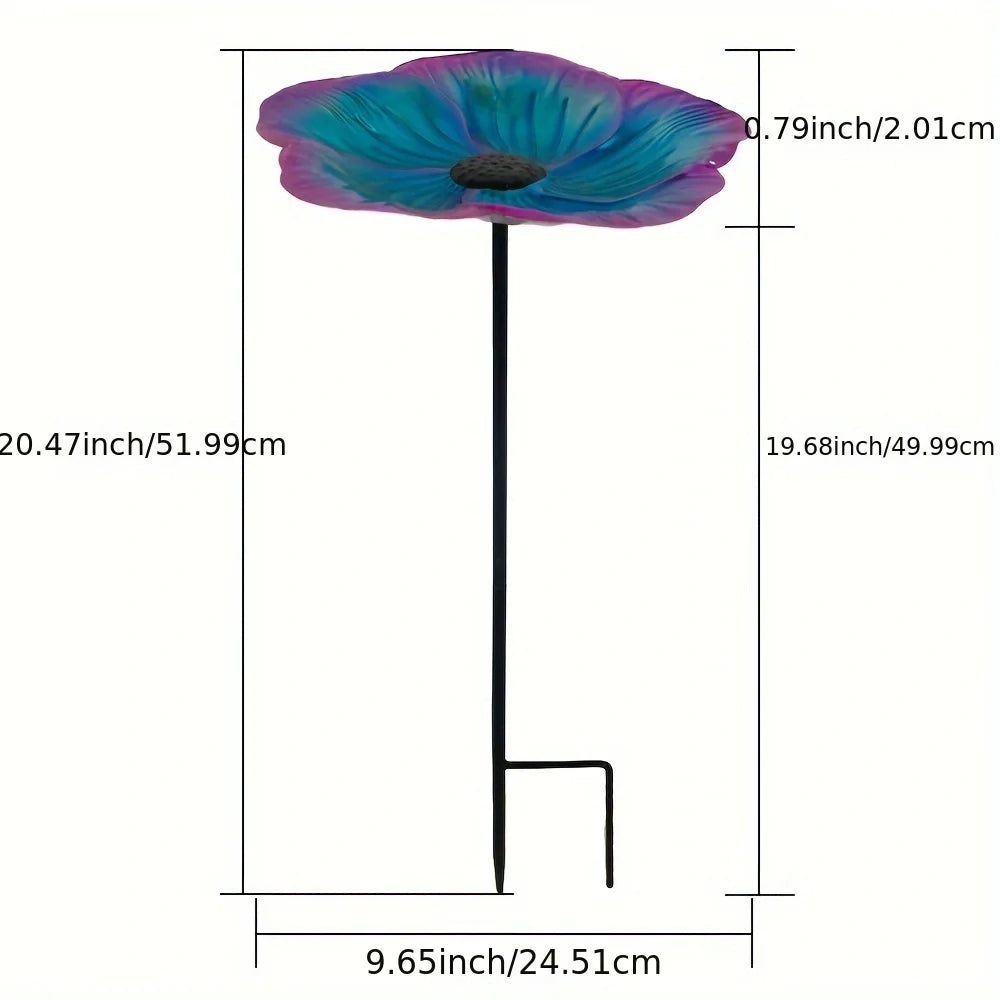 BowLift | Flower Shaped Bird Feeder and Bird Bath for Garden