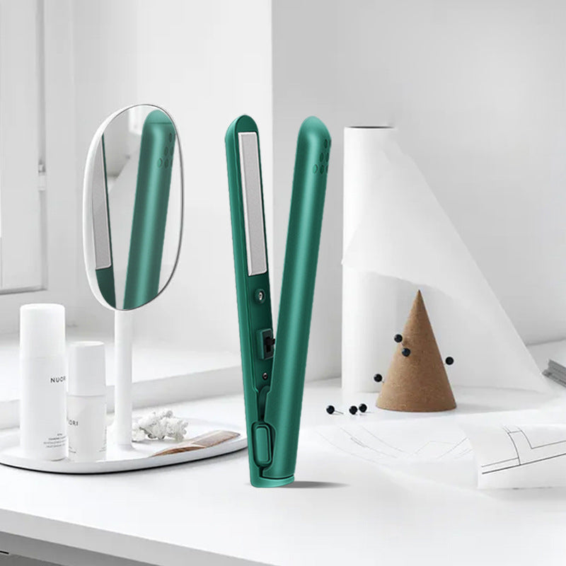 BowLift | HairFlex – Mini 2-in-1 curl and straightening iron with ceramic coating