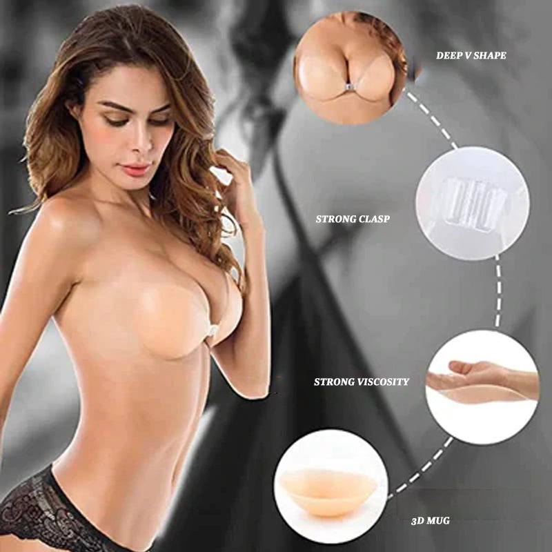 BowLift | Self-adhesive Invisible Bra Assembly