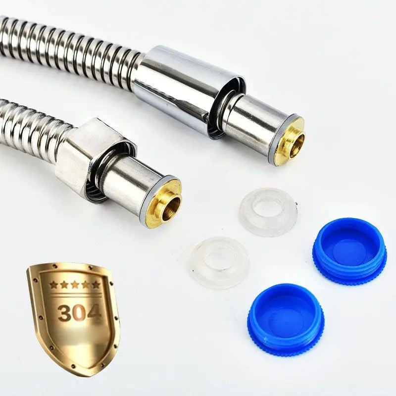 BowLift | 2 m Stainless Steel Shower Hose – Flexible, Durable and Kink-Free