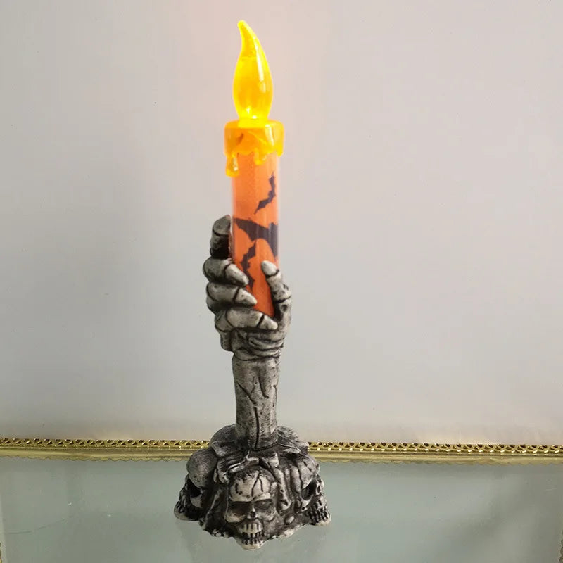 BowLift | Skeleton Halloween Candle