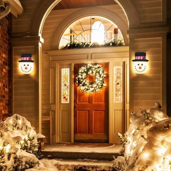 BowLift | Snowman Porch Light Covers