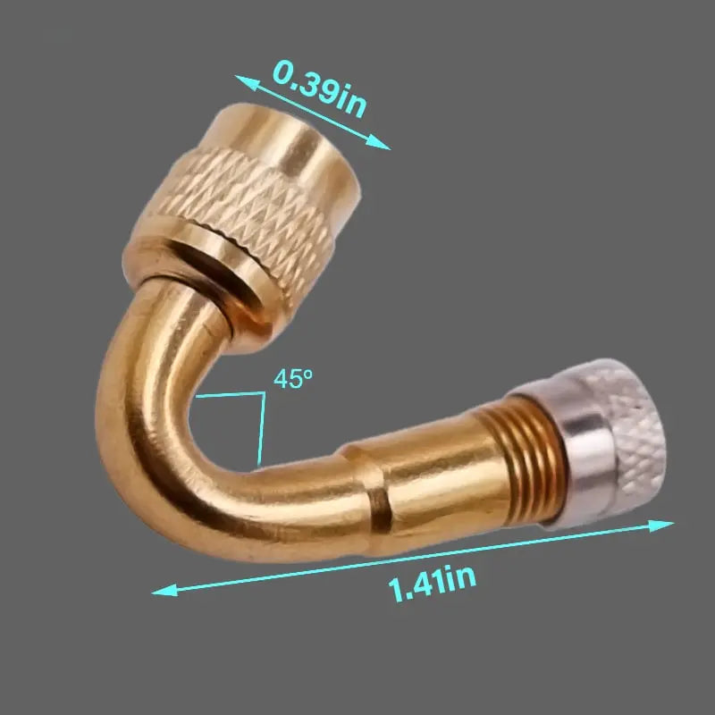 BowLift | Angled Brass Valve Extensions for Vehicles
