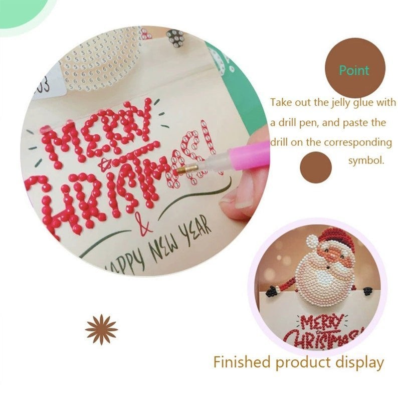 BowLift | 5D Diamond Painting Christmas Cards New Arrival (8 Pack)