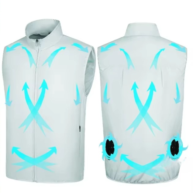 BowLift | Portable Cooling Fan Vest with USB Rechargeable Airflow System for Men and Women