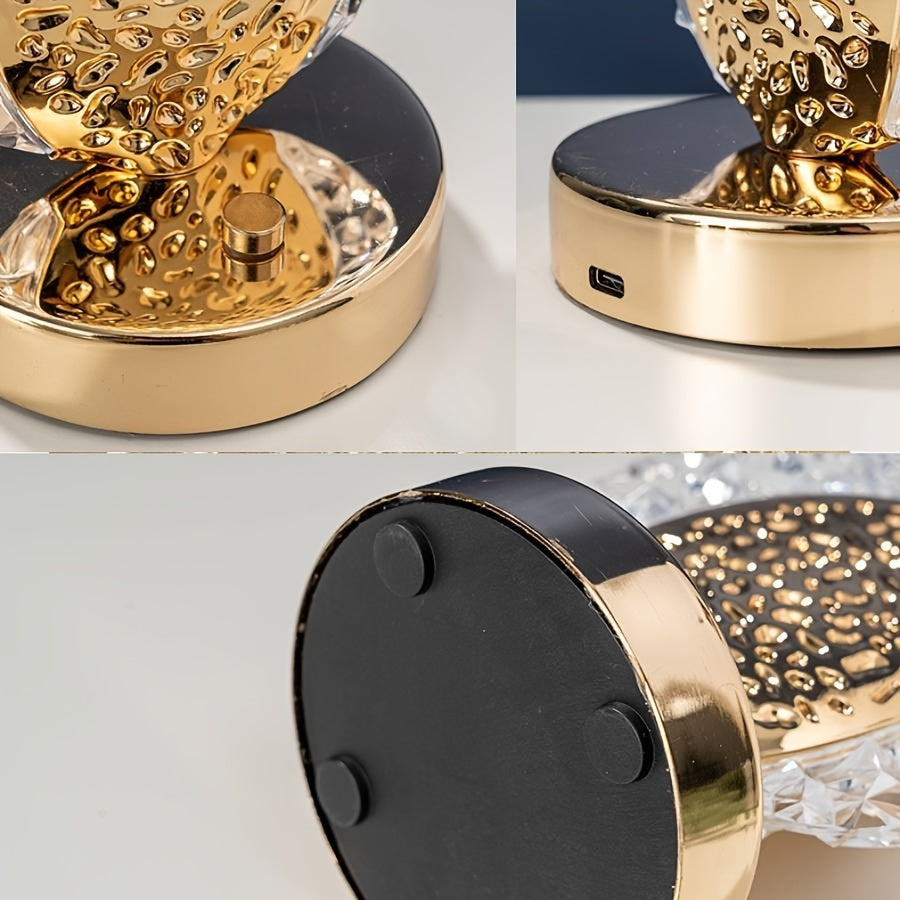 FeatherLamp - USB Touch Table Lamp with Unique Feather Design Bowlift