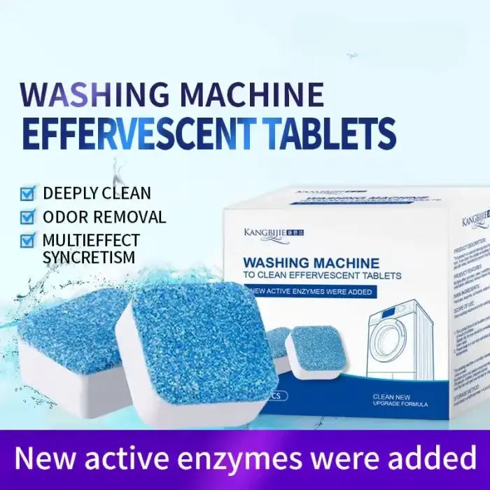 BowLift | 2-Pack Deep Cleaning Tablets for Washing Machines (24 pieces)