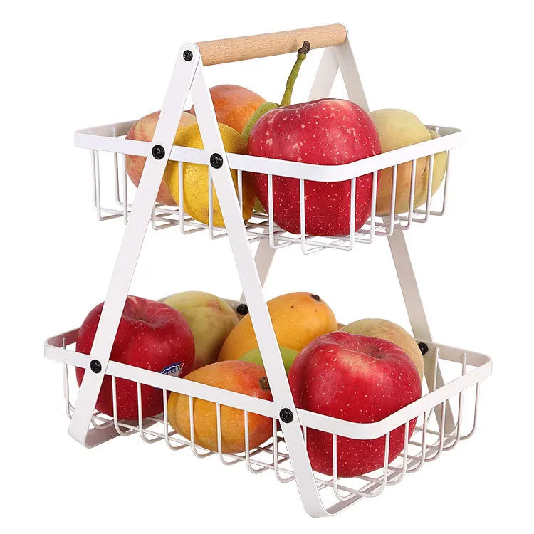 BowLift | 3-Tier Fruit Basket Stand – Space-Saving Kitchen Storage
