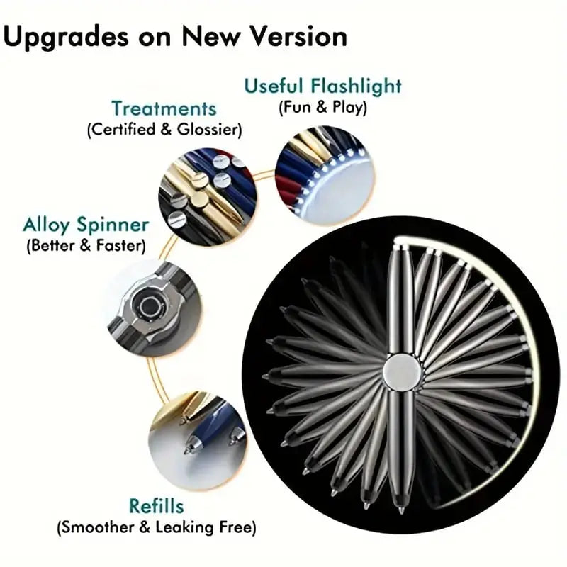 BowLift | 3-in-1 Fidget Pen for Stress Reduction