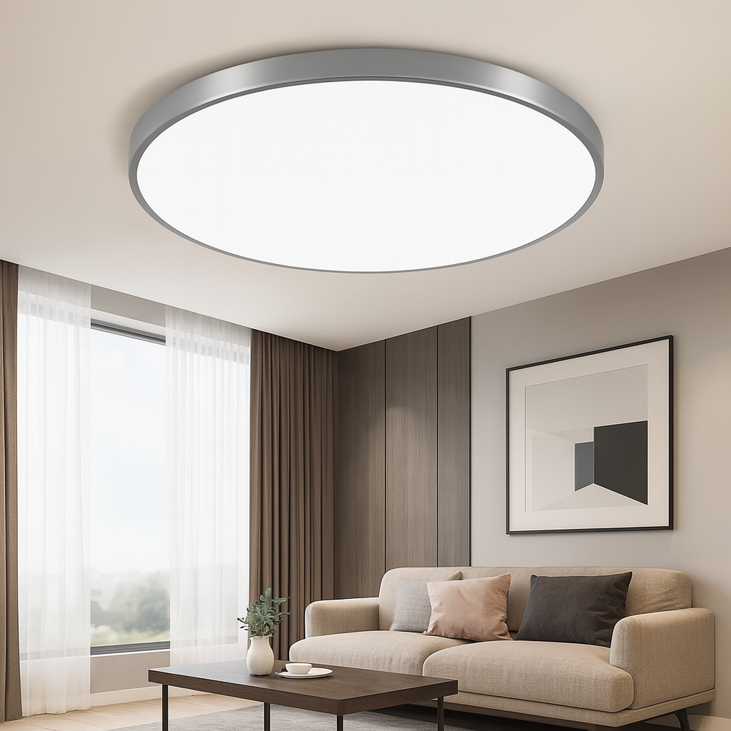 BowLift | Flush Mount LED Ceiling Light Modern Round