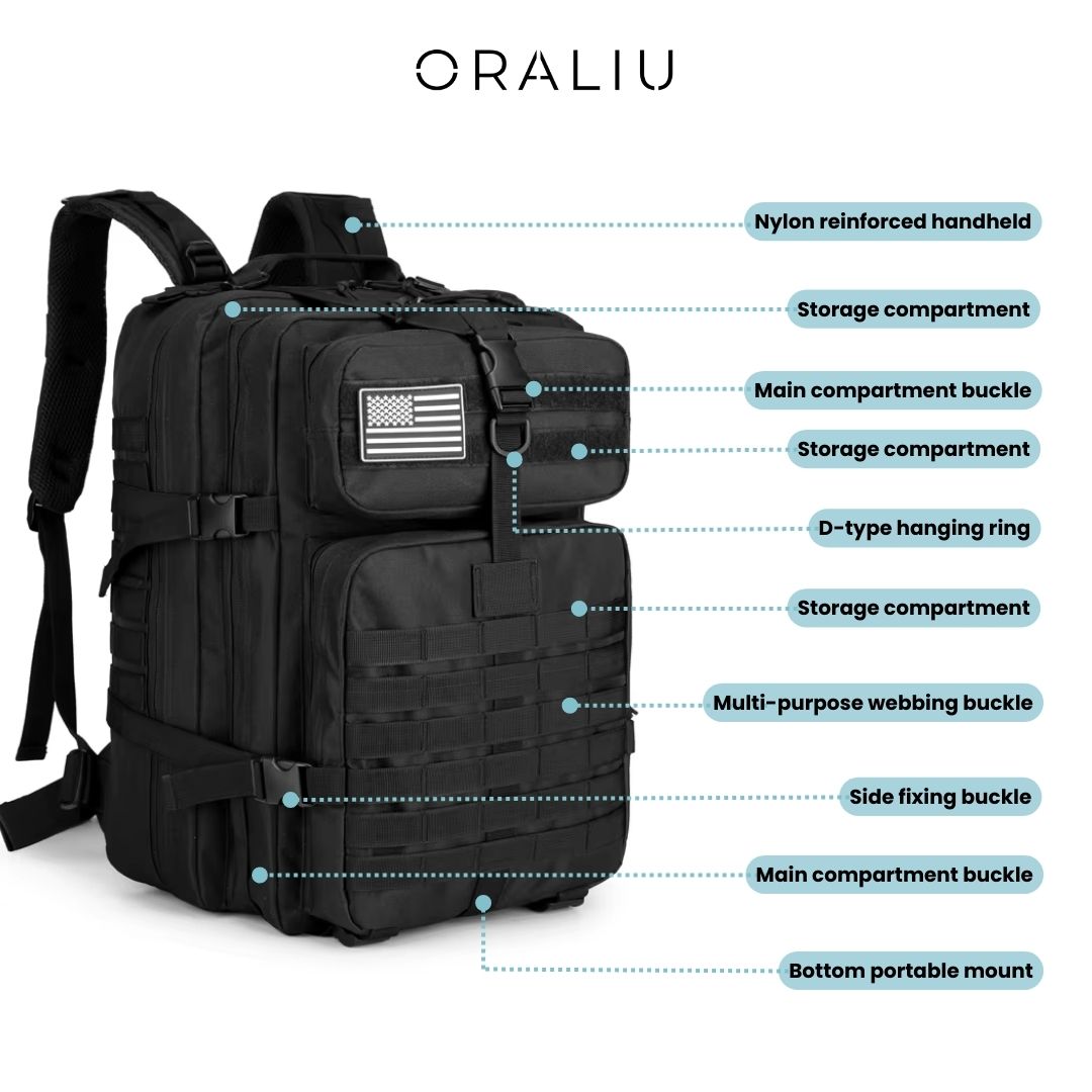 BowLift | Emergency Tactical Backpack – Waterproof, Essential for Survival