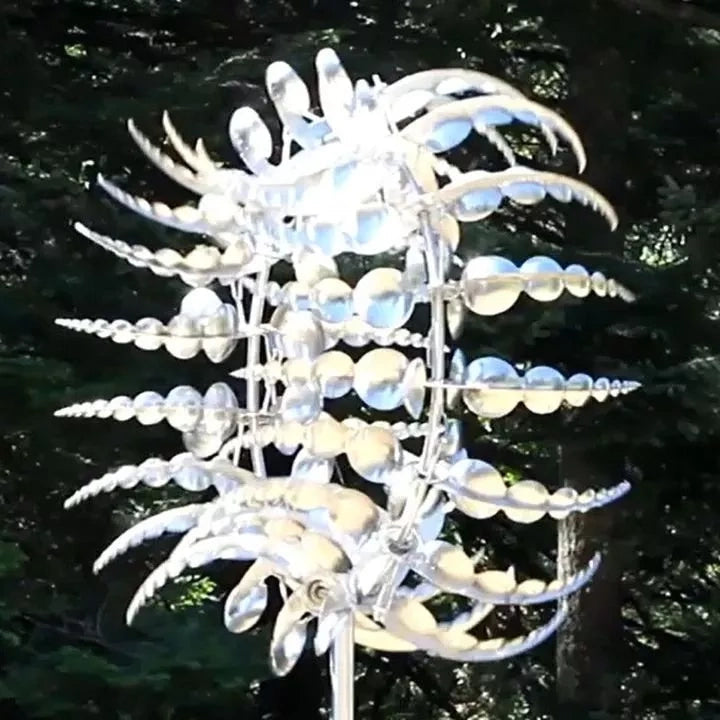 BowLift | a unique kinetic wind turbine made of metal