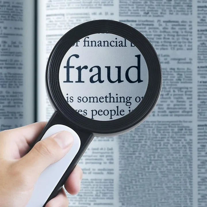 BowLift | 30x Handheld Magnifying Glass for Seniors - ZoomXpert