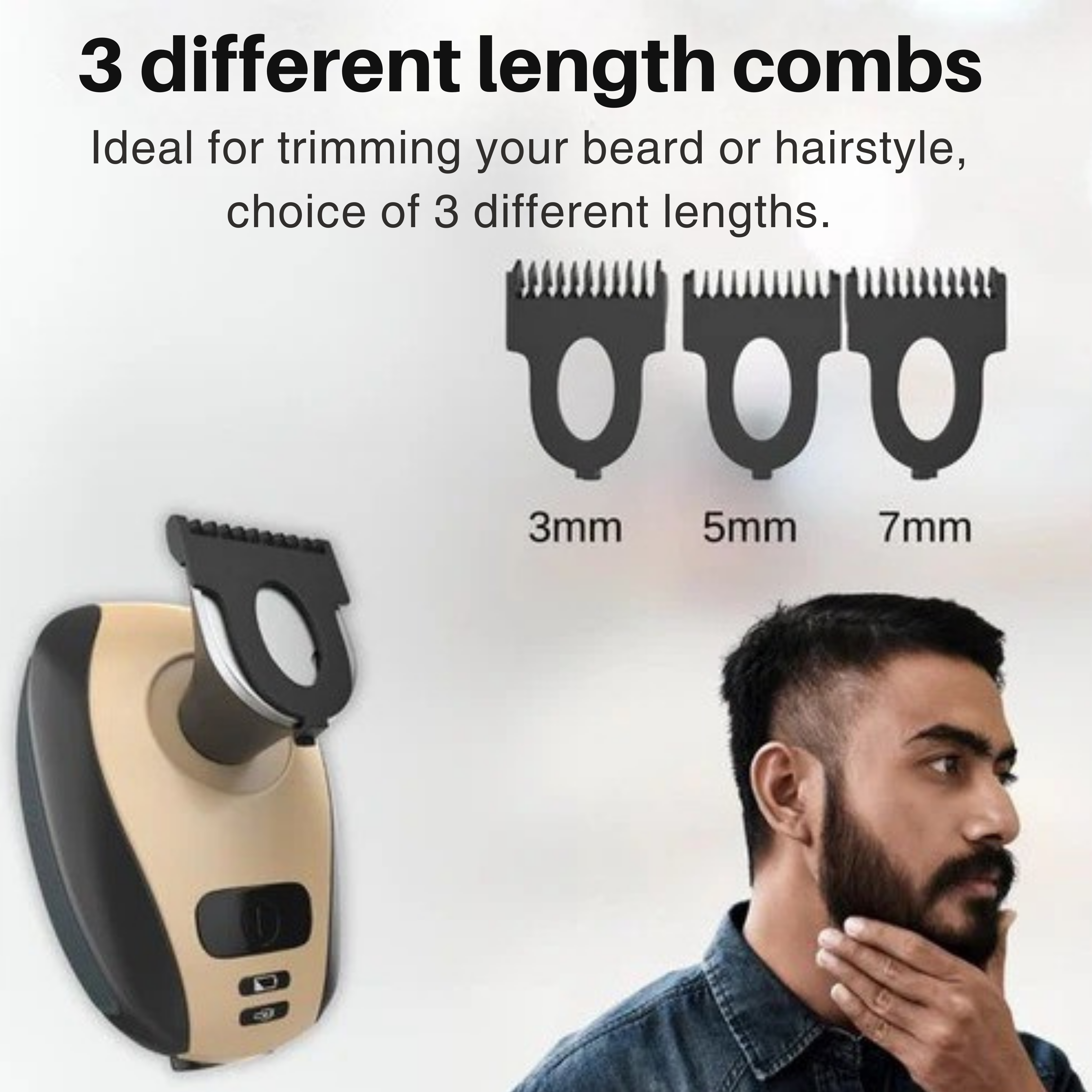 BowLift | GLIDESONIC – 5-in-1 Grooming Razor for Smooth, Irritation-Free Shaving