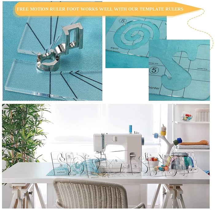 BowLift | Free-Motion Garment Ruler Set(12 PCS) -Hot