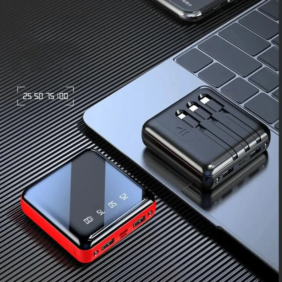 BowLift | Mini Power Bank 4-Wire 20,000mAh