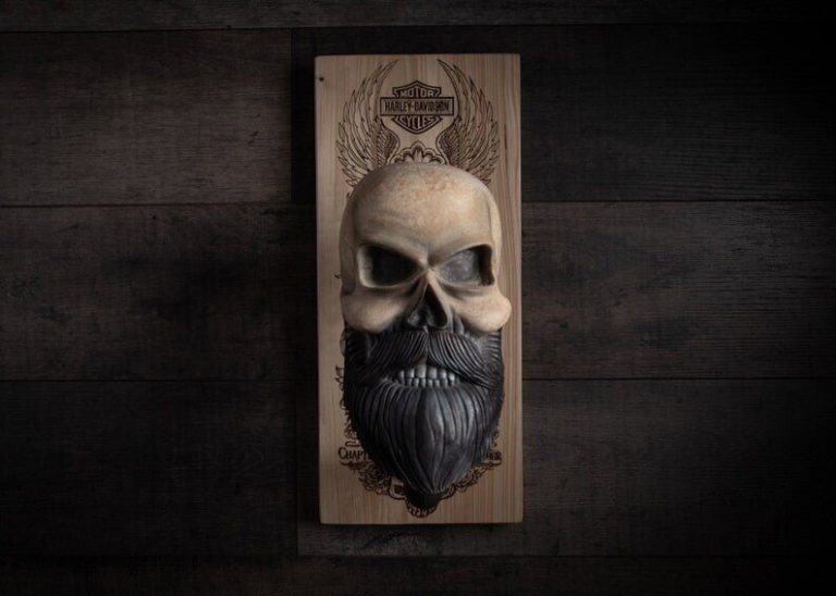 BowLift | Bearded Skull – Eagle Skull & Cross