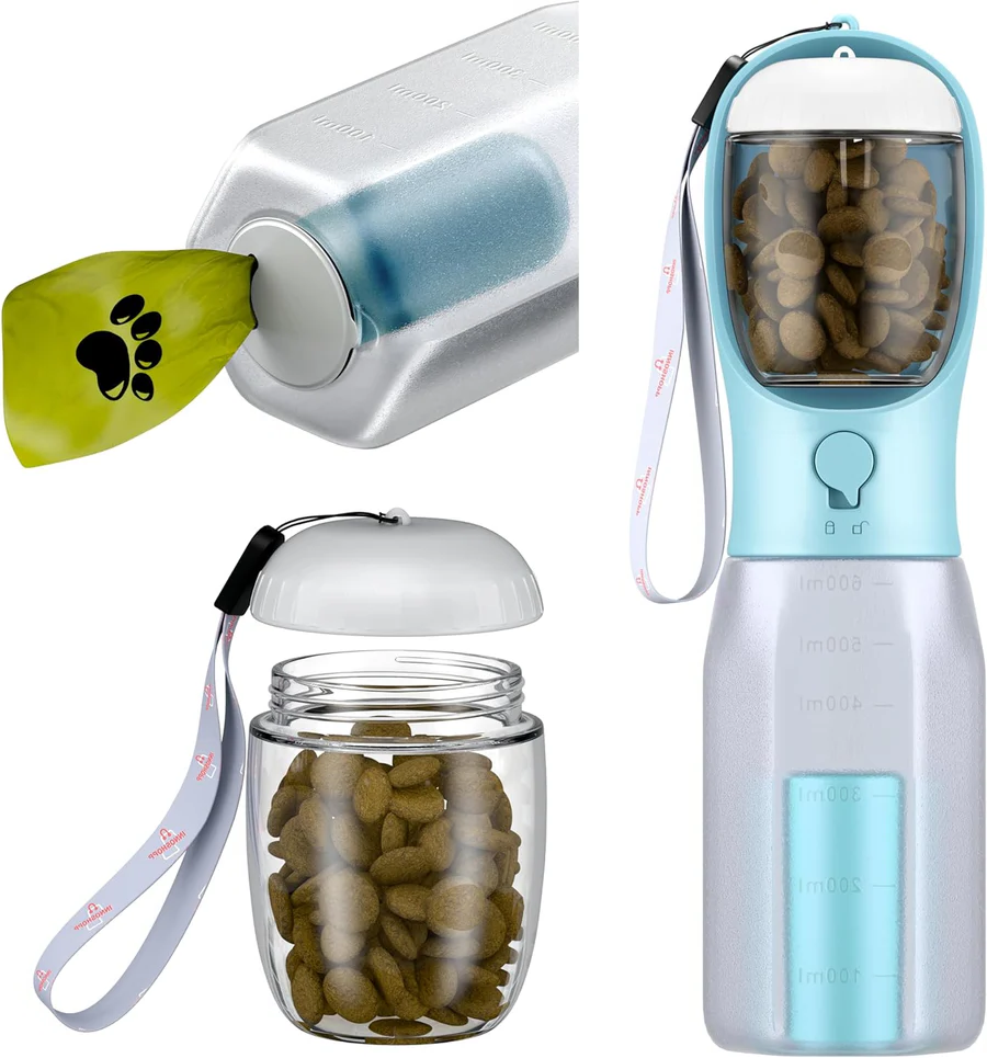 BowLift | Dog Water Bottle With Food Container