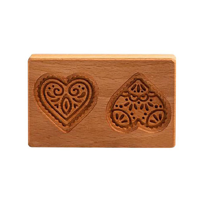 BowLift | Wooden Cookie Mold Set | Engraved Pastry Stamps | Gingerbread & Biscuit Press