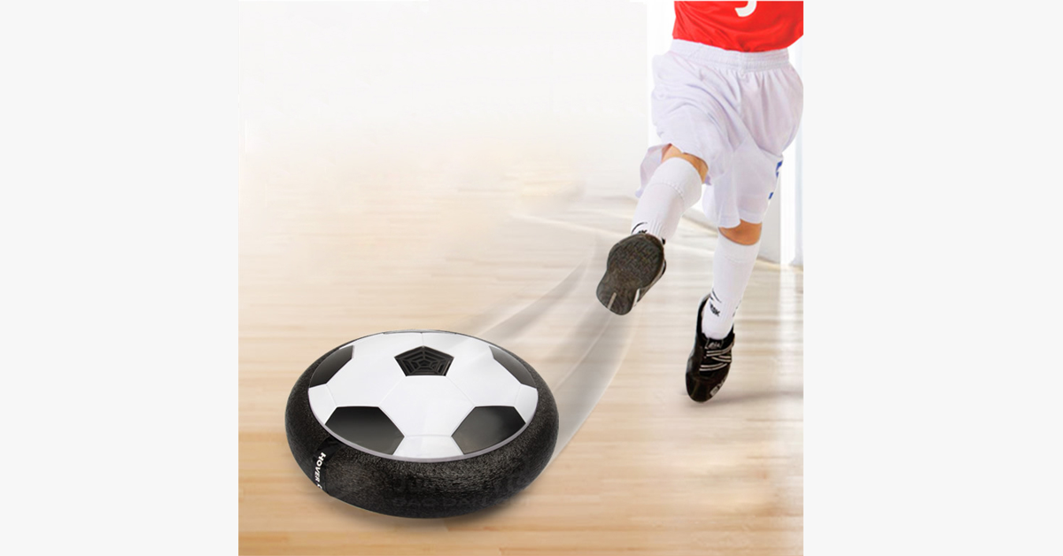 BowLift | Indoor and Outdoor Air Power Hover Ball - With LED lights and glides through the air