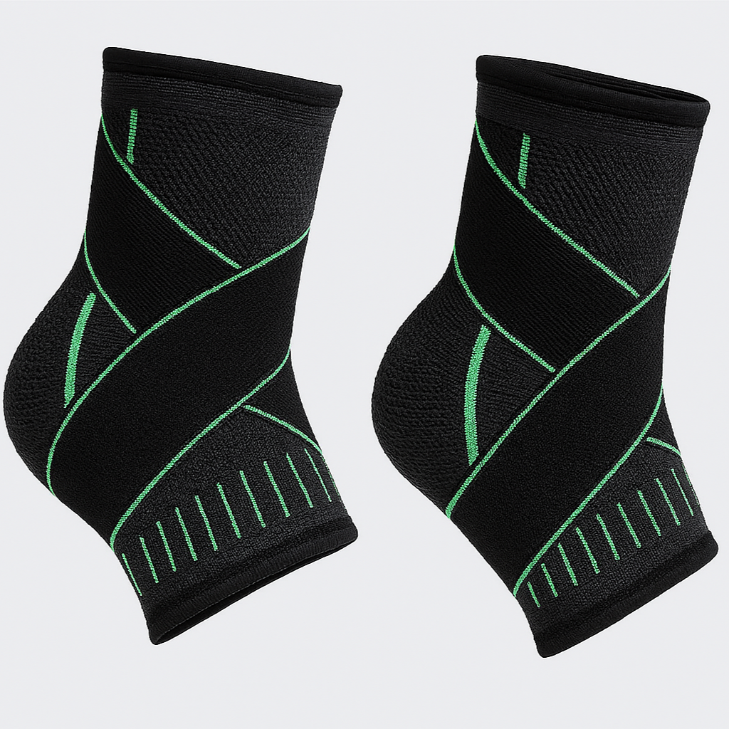 BowLift | Adjustable Compression Ankle Support Brace for Sports and Workout