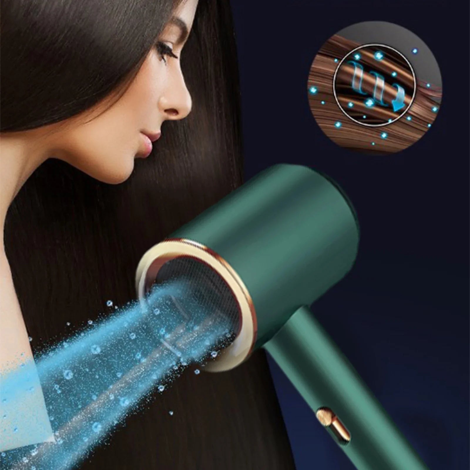 BowLift | Hair Dryer Brush | High-Speed Quiet Styler for Home