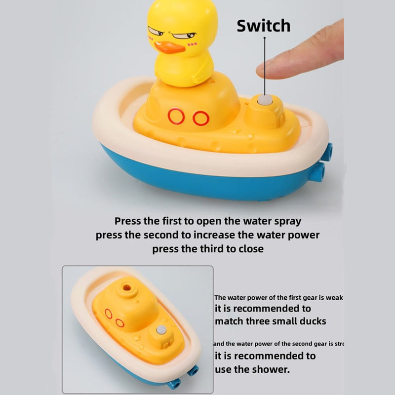 BowLift | Electric Submarine Boat Shower Baby Bath Toys